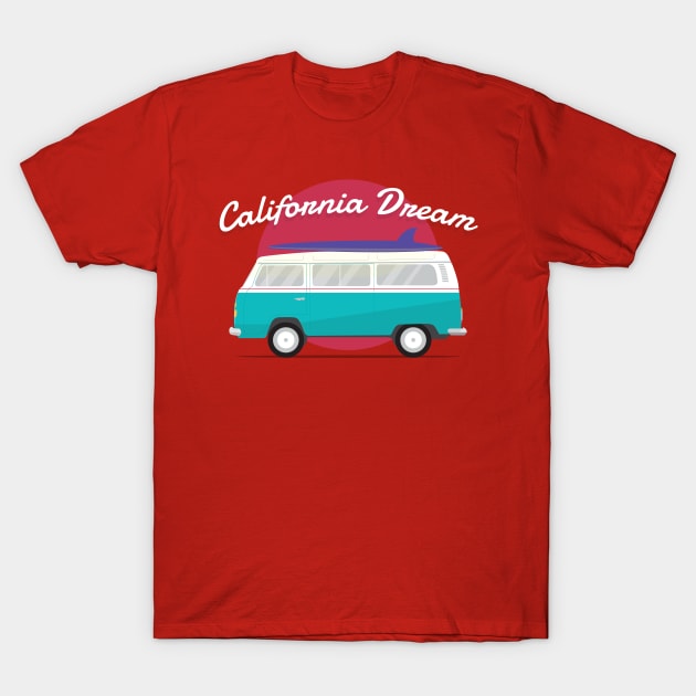 California dream T-Shirt by madeinchorley